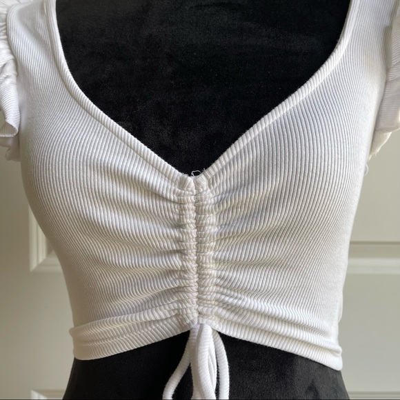 Zara white crop top - Picture 2 of 5